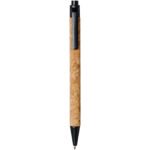 Stylo bille Midar en liège et paille de blé (encre noire)