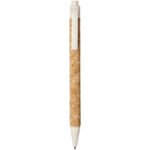 Stylo bille Midar en liège et paille de blé (encre noire) – Image 11