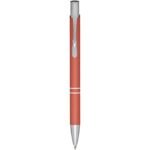 Stylo bille rétractable doux au toucher Moneta (encre noire) – Image 10