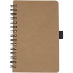 Carnet Cobble A6 à spirales en carton recyclé avec papier de pierre – Image 2