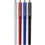 Stylo roller Mauna avec gel en PET recyclé (encre noire) – Image 5