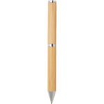Coffret cadeau stylo bille et stylo roller Apolys en bambou  (encre noire) – Image 4