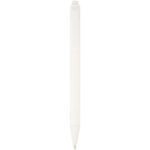 Stylo bille Chartik monochromatique en papier recyclé avec finition mate (encre noire)