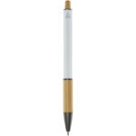 Stylo bille en aluminium recyclé Darius (encre bleue) – Image 3