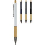 Stylo bille en aluminium recyclé Darius (encre noire) – Image 4