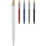 Stylo bille en aluminium recyclé Nooshin (encre bleue) – Image 4