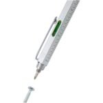 Stylo multifonction Dora en aluminium recyclé (encre noire) – Image 6