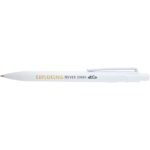 Stylo bille Unica en plastique recyclé (encre noire) – Image 3