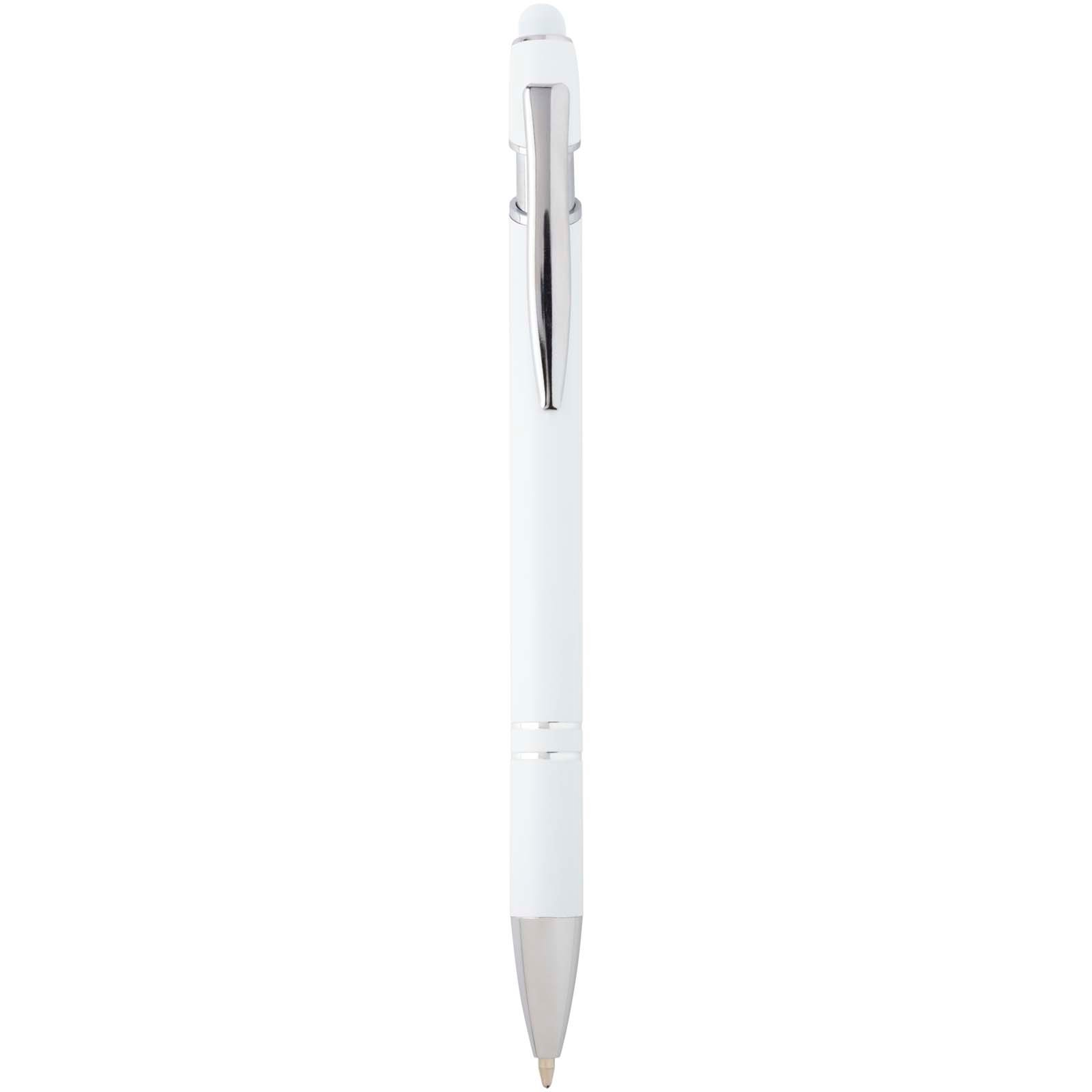 10797501-1 Stylo bille Kish avec finition argentée (encre bleue) – Image 1
