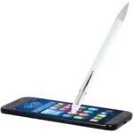Stylo bille Kish avec finition argentée (encre bleue) – Image 5