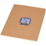 Carnet A5 en kraft avec pages lignées Slyk – Image 3