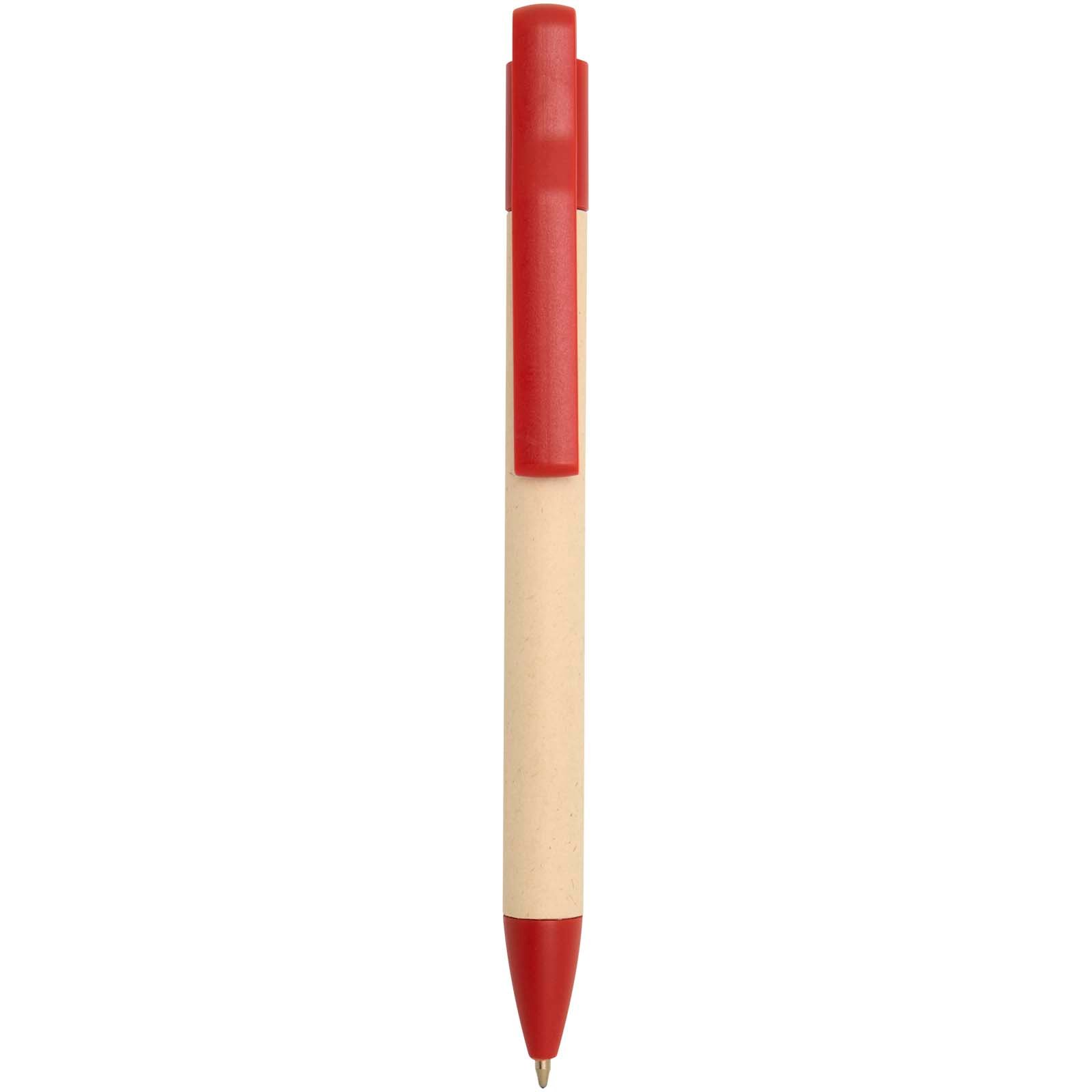10798332-1 Stylo bille Liliana en papier de canne à sucre (encre bleue) – Image 1