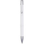 Stylo bille en aluminium recyclé Moneta (encre bleue)