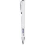 Stylo bille en aluminium recyclé Moneta (encre bleue) – Image 4