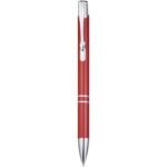 Stylo bille en aluminium recyclé Moneta (encre bleue) – Image 9