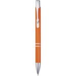 Stylo bille en aluminium recyclé Moneta (encre bleue) – Image 10