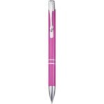 Stylo bille en aluminium recyclé Moneta (encre bleue) – Image 11