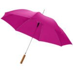 Parapluie 23" à ouverture automatique avec poignée en bois Lisa – Image 8