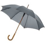 Parapluie 23" à ouverture automatique, poignée et mât en bois – Image 8