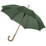 Parapluie 23" à ouverture automatique, poignée et mât en bois – Image 9