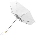 Parapluie 21" pliable windproof en PET recyclé Birgit – Image 4