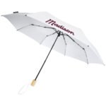 Parapluie 21" pliable windproof en PET recyclé Birgit – Image 3