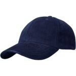 Casquette 6 panneaux Hutton en velours côtelé recyclé – Image 6