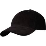 Casquette 6 panneaux Hutton en velours côtelé recyclé – Image 8