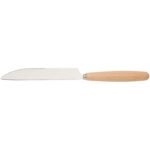 Ensemble de couverts Root 5 pièces en acier inoxydable et bois de hêtre – Image 2