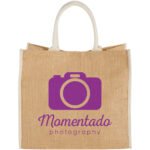 Grand sac shopping en jute Harry 25L – Image 3