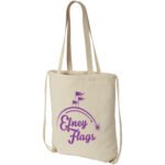 Sac à dos en coton 240 g/m² avec cordon de serrage Eliza 6L – Image 3