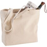 Sac shopping zippé coton 320 g/m² Ningbo 15L – Image 7