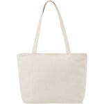 Sac shopping zippé coton 320 g/m² Ningbo 15L – Image 2