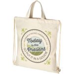 Sac à dos recyclé 210 g/m² Pheebs avec cordon de serrage 6L – Image 3