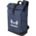 Sac à dos Libra recyclé GRS avec rabat enroulable pour ordinateur portable de 15,6" 12L – Image 3