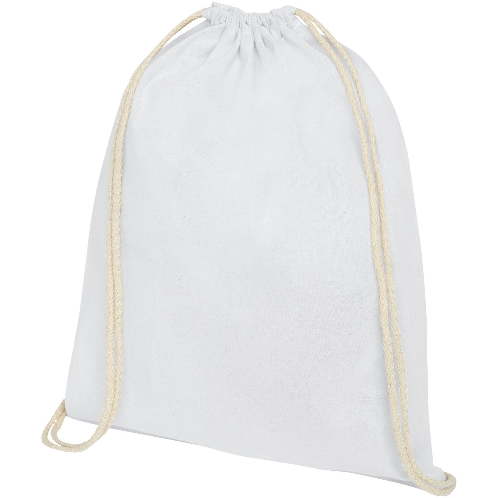12057501-1 Sac à dos Oregon en coton de 140 g/m² avec cordon de serrage 5L – Image 1