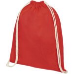 Sac à dos Oregon en coton de 140 g/m² avec cordon de serrage 5L – Image 7
