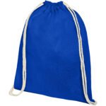 Sac à dos Oregon en coton de 140 g/m² avec cordon de serrage 5L – Image 9