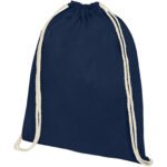 Sac à dos Oregon en coton de 140 g/m² avec cordon de serrage 5L – Image 10