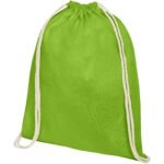 Sac à dos Oregon en coton de 140 g/m² avec cordon de serrage 5L – Image 11