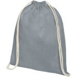 Sac à dos Oregon en coton de 140 g/m² avec cordon de serrage 5L – Image 12