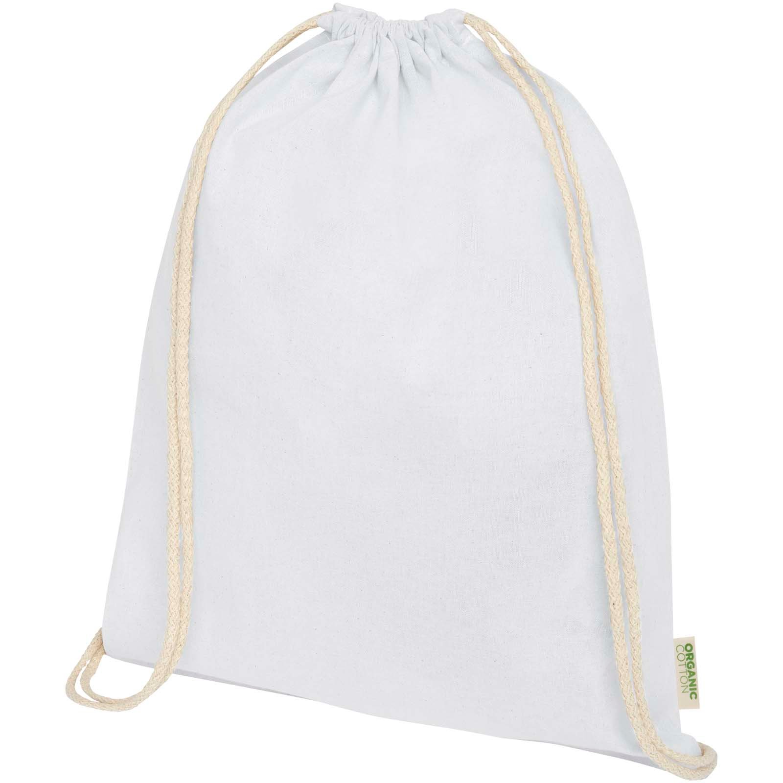12061201-1 Sac à dos avec cordon en coton organique Orissa 140 g/m² 5L – Image 1