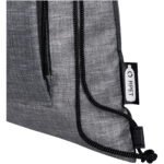 Sac pliable 7 L recyclé avec cordon de serrage Ash – Image 8