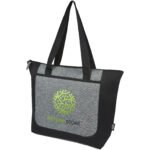 Sac shopping Reclaim recyclé GRS bicolore à fermeture éclair de 15 L – Image 3