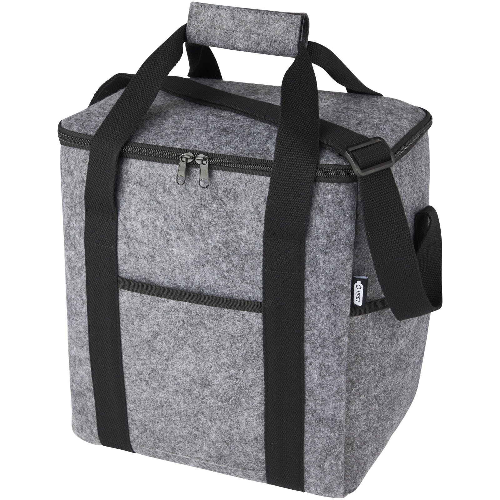 12066782-1 Sac isotherme Felta pour boissons en feutrine recyclée GRS de 21 L – Image 1