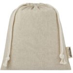 Sac cadeau moyen Pheebs en coton recyclé GRS 150 g/m² de 1,5 L – Image 2