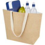 Sac shopping isotherme Juta de 12 L en jute 300 g/m² – Image 4