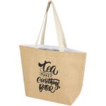 Sac shopping isotherme Juta de 12 L en jute 300 g/m² – Image 3