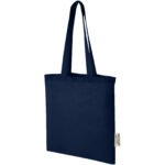 Sac shopping Madras en coton certifié GRS de 140 g/m2 de 7 L – Image 10