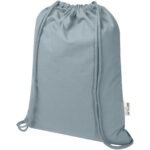 Sac de 5 L avec cordon Oregon Blend en coton recyclé 140 g/m² certifié GRS – Image 10